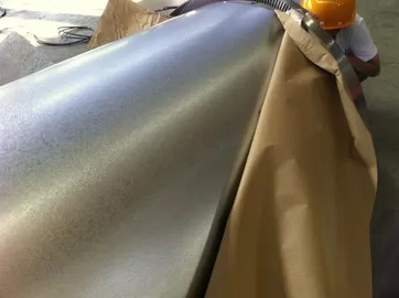 600-1500mm SGCC Ζυγισμένο χαλύβδινο φύλλο σε κυλίνδρο για εξωτερικά τοιχώματα υψηλή ακρίβεια